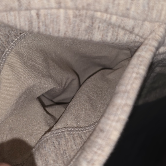 Athleta Apres Anything Sherpa Fleece Vest Oatmeal Heather Women's Size S - Picture 7 of 14